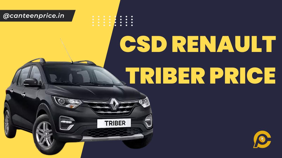 CSD Renault Triber Price List