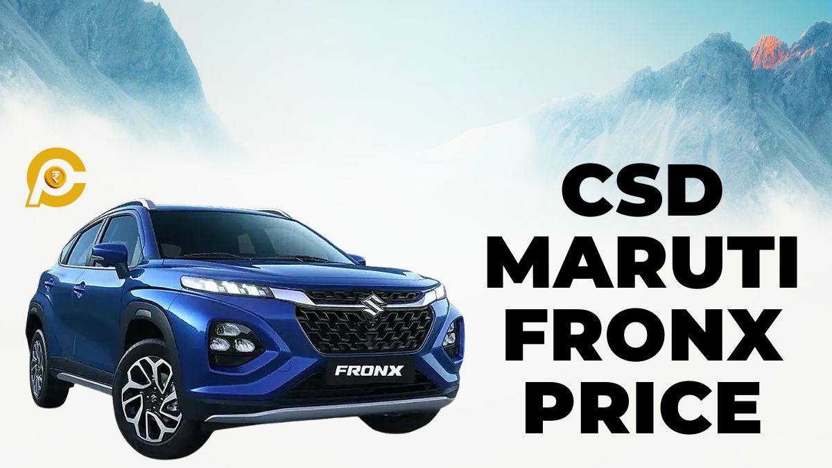 CSD Fronx Car Price