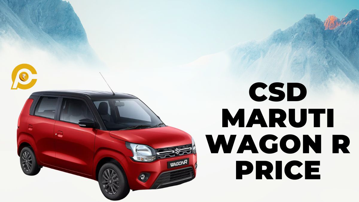 CSD Wagon R Car Price