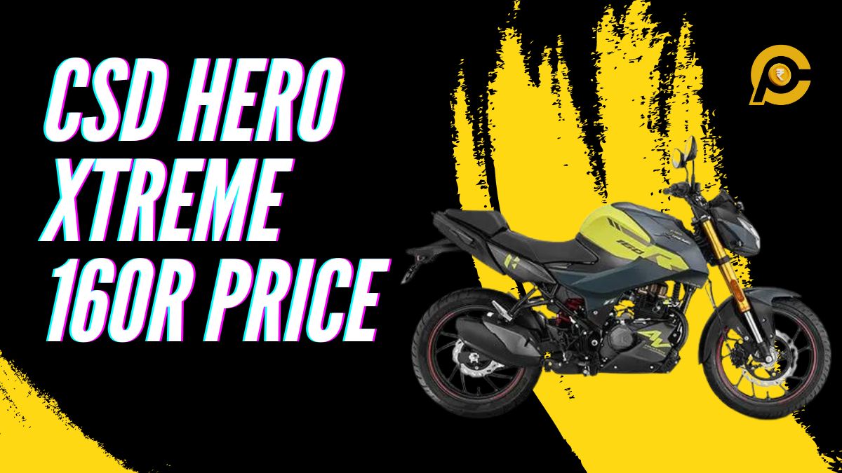 CSD Hero XTreme 160R Bike Price List