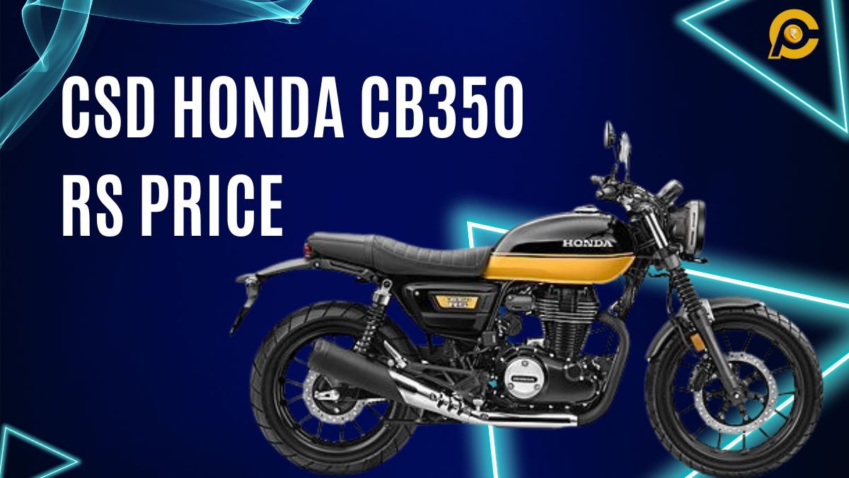 CSD Honda CB350 RS Bike Price List
