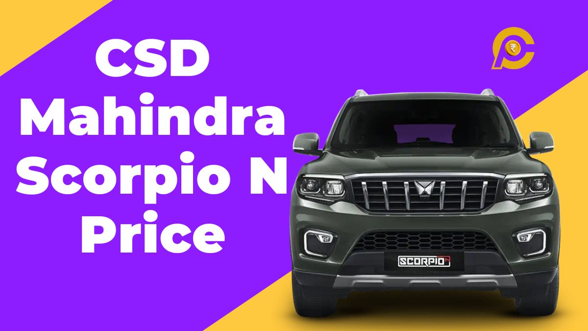 CSD Scorpio N Car Price List