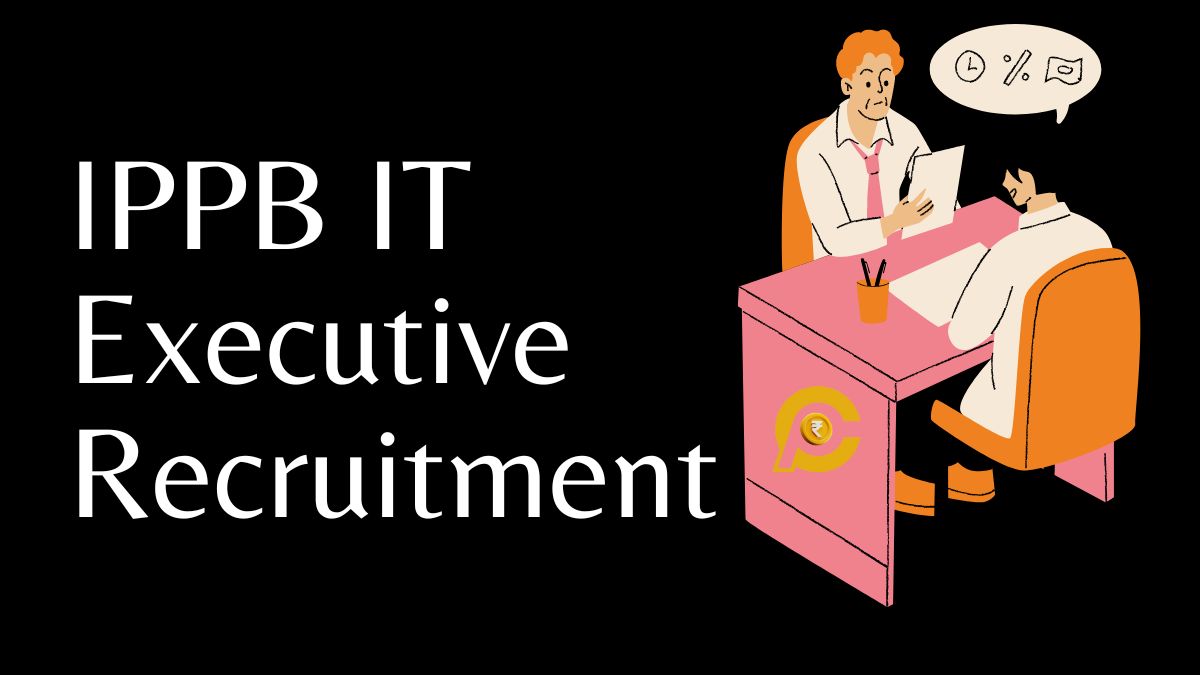 IPPB IT Executive Vacancy