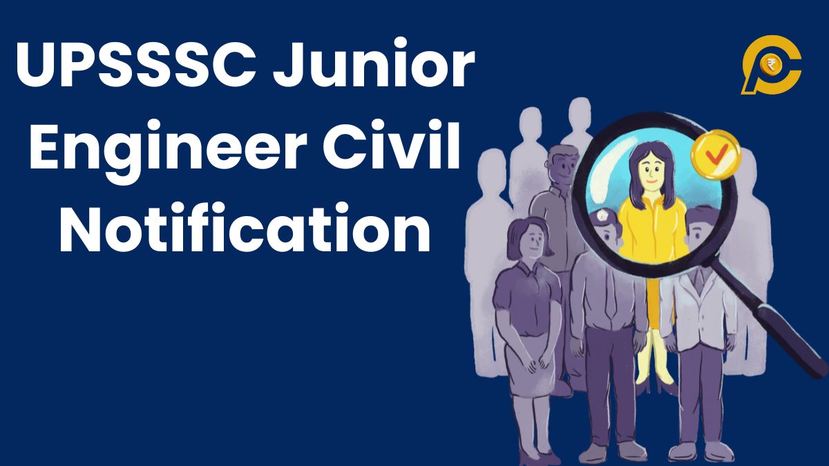 UPSSSC Junior Engineer Civil Notification