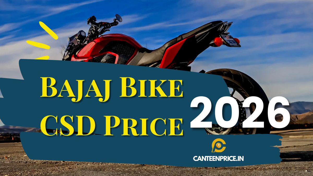 Bajaj Bike CSD Price List 2026