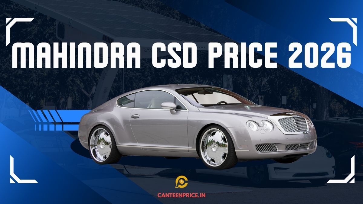 Mahindra CSD Price List 2026