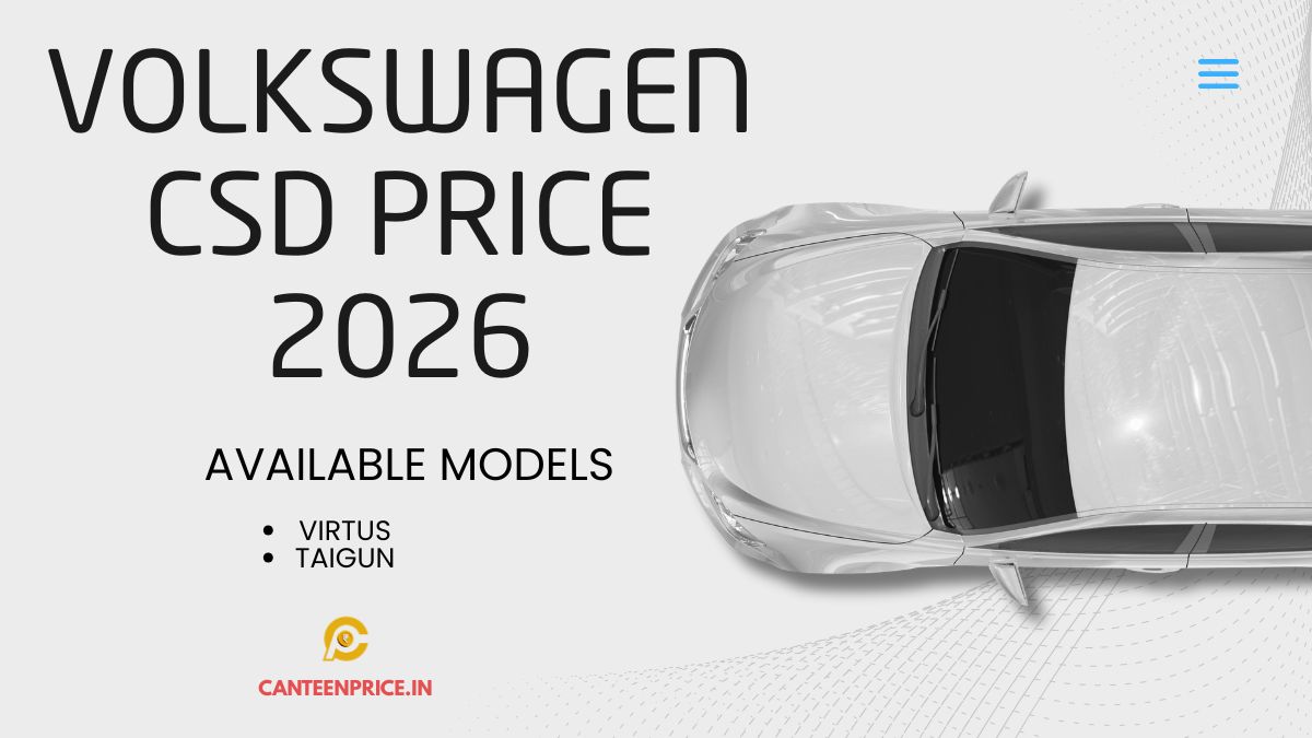 Volkswagen CSD Price List 2026